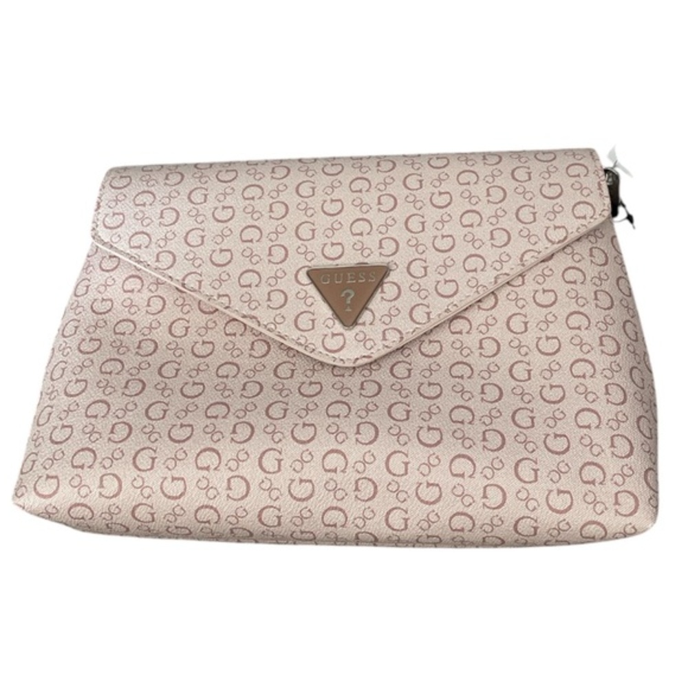 Guess Light Rose Junction Travel Makeup Bag